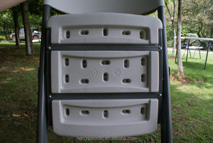 Chất lượng cao bán buôn trắng ngoài trời Vườn giải trí usded nhựa gấp ghế - Product Image 6