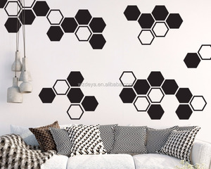 Piccolo Ordine di Alta Qualità Smontabile nursery Esagoni Vinyl Wall Stickers - Product Image 1