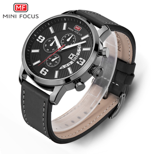 <span class=keywords><strong>MINI</strong></span> <span class=keywords><strong>FOCUS</strong></span> MF0025G <span class=keywords><strong>MF</strong></span> 0025 Nuevo <span class=keywords><strong>Reloj</strong></span> de Pulsera Deportivo de Lujo con Cronógrafo de Moda, Analógico, de Cuarzo, Informal, con Correa de Cuero para Hombre, Montre, <span class=keywords><strong>Reloj</strong></span> - Product Image 3