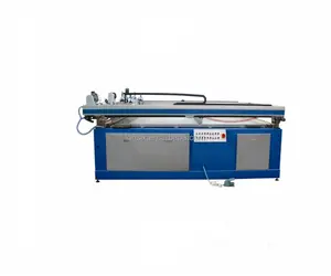 Grote Precisie Flatbed Screen Printer Met Guide Line Voor Glas, Pvc Plaat HSS1200 * 2400