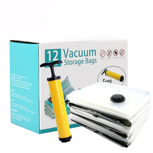 Storage Vacuum Storage Bags Set 12 PACK Wholesale High Quality Space Saver Vacuum Bags Storage Set With Pump