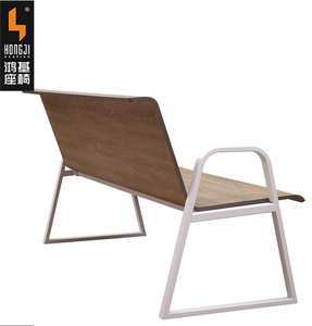 Waiting Area เก้าอี้สไตล์และแผนกต้อนรับบริการเก้าอี้มีแขนเฉพาะใช้ 3-Seater Waiting Link เก้าอี้ - Product Image 6