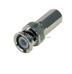 Cctv Rg 6 Twist Op Mannelijke Bnc Connector Model BNC-5