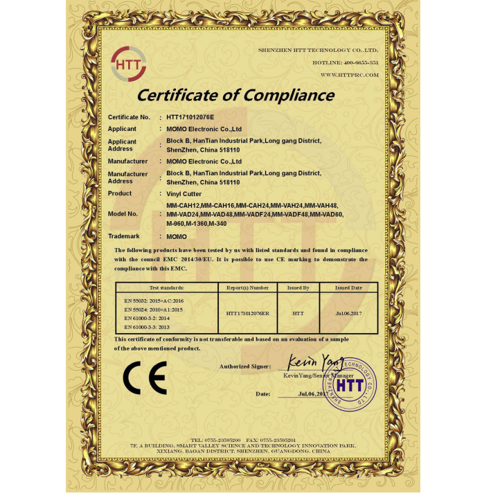 2018 nuevo GCC plotter de corte Corte automático del contorno 3 cortador Cameo alta precisión China plotter de corte de vinilo