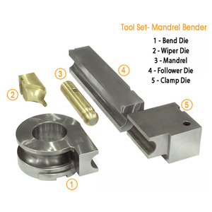 28 38 50 63mm perfil de aluminio tubos cuadrados redondos mandril CNC doblador de tubos - Product Image 5