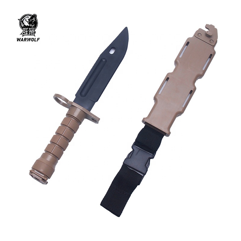 Резиновый Многофункциональный боевой тактический нож M9 из пластика