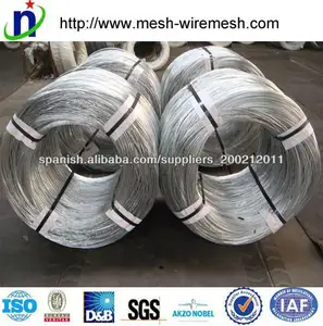 especializada producen gran resistencia galvanizado oval de alambre de acero