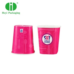 Vuông Cốc Giấy trống với tùy chỉnh thiết kế Ice Cream Cốc giấy vuông hình chữ nhật giấy cốc cà phê container Ice Cream - Product Image 6