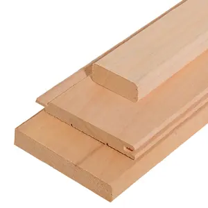 Madera de sauna -- pino blanco finlandés/cicuta/abachi/panel de madera de sauna de cedro