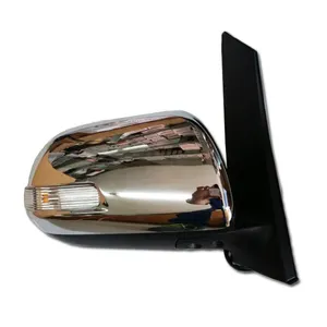 Автомобильное зеркало заднего вида RH со светодиодной подсветкой для 2012 INNOVA vigo с 7 линиями выбранных складных и хромированных
