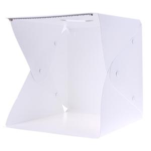 Portable foldable photography lighting Soft Box 20/30/40cm photo studio light box Kit led light
