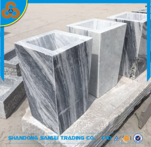 Pote de flor de piedra diseños de jardín al aire libre para la venta - Product Image 1