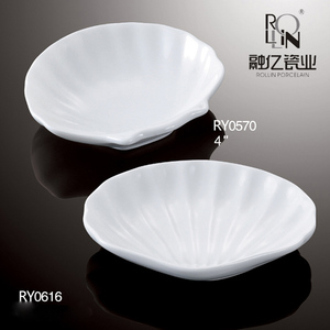 <span class=keywords><strong>Hotel</strong></span> <span class=keywords><strong>La</strong></span> Hora Del Té Vajilla <span class=keywords><strong>de</strong></span> Porcelana Blanca Flor Del Ciruelo En Forma <span class=keywords><strong>de</strong></span> Servir Postre Merienda Plato - Product Image 2