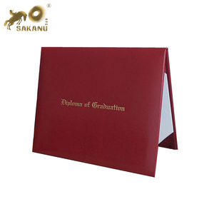Paper <strong>Material</strong> <strong>Certificate</strong> Cover Imprinted &quot;Diploma <strong>of</strong> Graduation&quot; Smooth Diploma Cover 8.5&quot; X 11&quot; - Product Image 2
