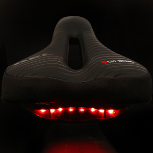 <span class=keywords><strong>Selle</strong></span> de vélo de montagne confortable et imperméable en PU, coussin en mousse de polyuréthane hautement élastique - Product Image 4