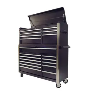 19 drawers tool box Trolley cabinet with caster tool box sets tool trolley in workshop