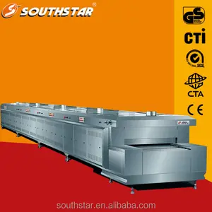 tunnel oven for bakery production line