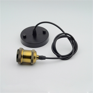 Douille de lampe vintage en aluminium moulé sous pression sans interrupteur, support de lampe E26/E27 pour <span class=keywords><strong>ampoule</strong></span> Edison - Product Image 3