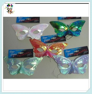 เต้นรำเวนิสสีรุ้งผีเสื้อหน้ากากปาร์ตี้แบบตลก HPC-0444 - Product Image 2