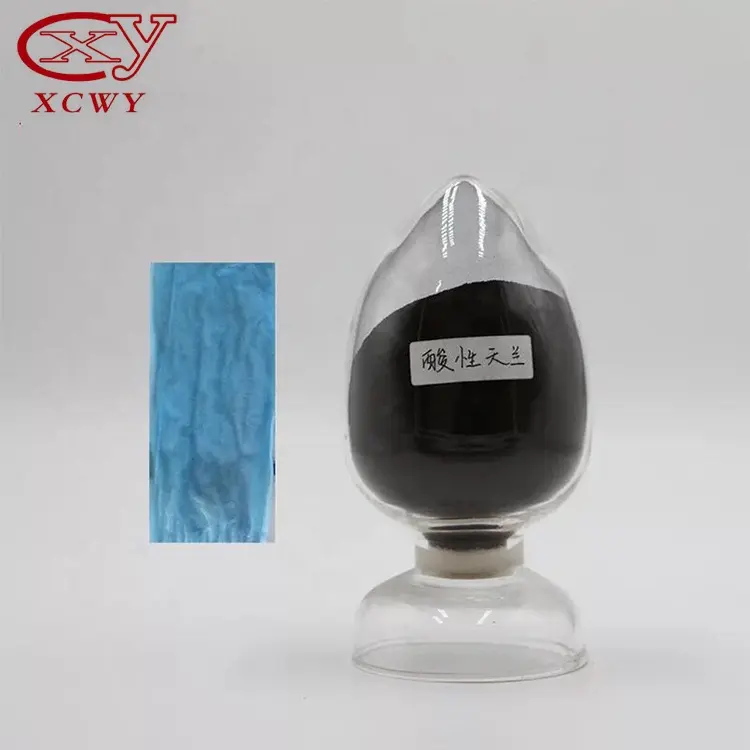 Brilliant Blue CAS 3844-45-9 Thuốc Nhuộm Axit Màu Xanh Da Trời Axit 9