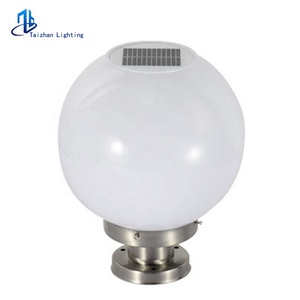 Lampada <span class=keywords><strong>a</strong></span> <span class=keywords><strong>Sfera</strong></span> Solare <span class=keywords><strong>da</strong></span> <span class=keywords><strong>Giardino</strong></span> 250MM, Luce Decorativa per Esterni, Lampada Bianca in Acrilico per Recinzioni e Cancelli Principali - Product Image 6
