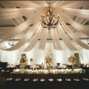 Tecido para Decoração de Palco de Casamento Indiano, Drapeado de Teto para Casamento - Product Image 2