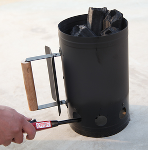 Charcoal Companion Arrancador de Fuego <span class=keywords><strong>para</strong></span> <span class=keywords><strong>Asar</strong></span> A La Parrilla de <span class=keywords><strong>BARBACOA</strong></span> Mango De Madera - Product Image 3