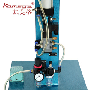 Kamege XD-119A वायवीय बेल्ट पाश प्रधान मशीन बकसुआ चमड़े की बेल्ट बनाने के लिए स्टैपल मशीन - Product Image 3