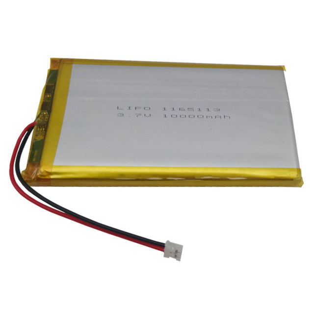 Lipo 1165113 3.7V 10000mAh Lithium Ion Polymer Battery Pack with PCB