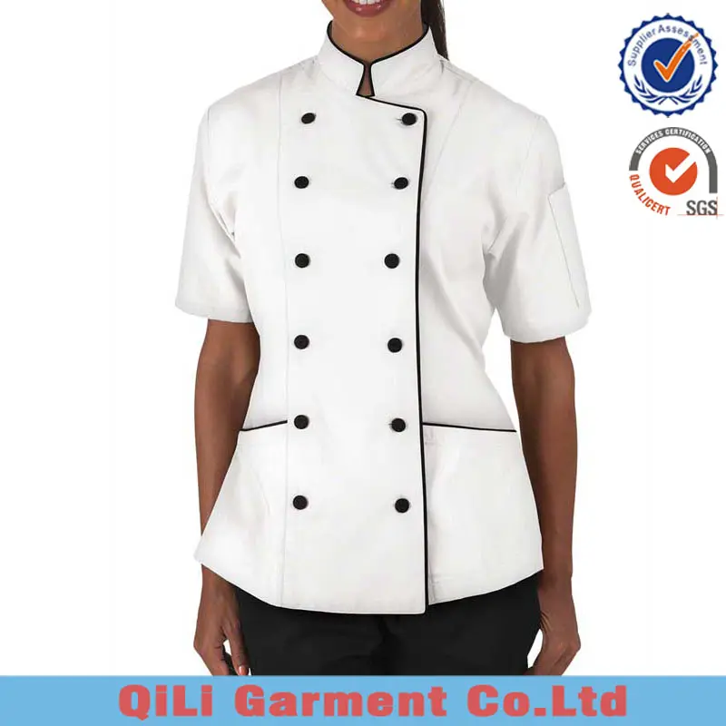 2017 hot selling high quality chef jacket rasturant uniform kitchen cooking chef