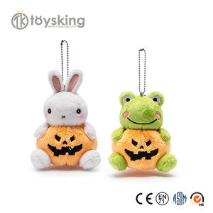Llavero de Calabaza Personalizado para Perro - Juguete de Peluche con Temática de Halloween y Mini Amuleto de Animal de Peluche, Venta al por Mayor para Recuerdos de Fiesta y Regalos - Product Image 2