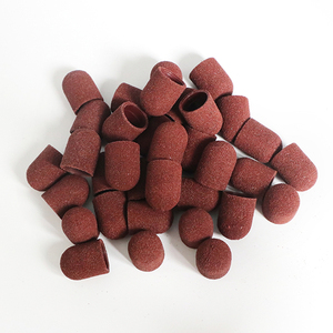 Chapeau de manucure abrasif coloré, 80 #120 #180 #, outils de nettoyage, pour pédicure et nail art, avec <span class=keywords><strong>ponceuse</strong></span>, 10 pièces - Product Image 6