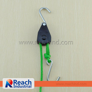 150lbs 1/4 metal gear cuerda trinquete amarre cuerda de remolque para el barco con gancho <span class=keywords><strong>s</strong></span> - Product Image 2
