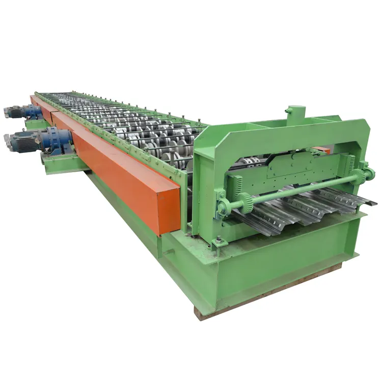 Automatic Metal Galvanized Steel Floor Decking Tile Roll Forming Making Machine