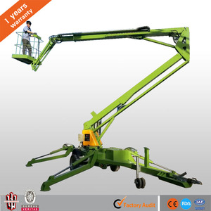 CE 12 M 200kg טלסקופי איש בום להרים/חלון ניקוי מנוף/כלי רכב מעלית - Product Image 2
