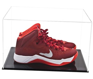 Vente en gros de boîtes à chaussures transparentes pliables personnalisées pour la collection de chaussures de <span class=keywords><strong>basket</strong></span>-ball, boîtes à chaussures en acrylique transparentes à vendre - Product Image 3