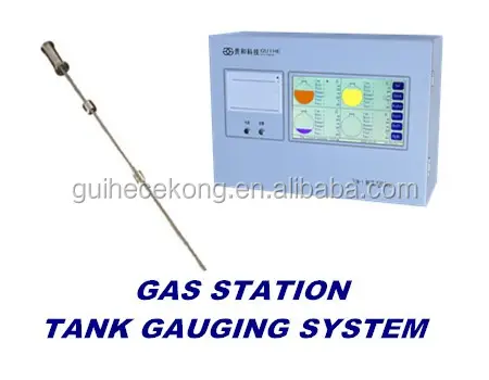 Benzine station brandstofmeter atg benzine pomp controle monitoring systeem automatische tank gauge brandstoftank niveau meter