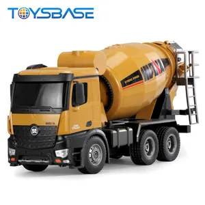 Оптовые продажи 1 24 пластиковая модель грузовика-Huina 1574 1/14 10 канала инженерных бетона Rc автобетоносмеситель