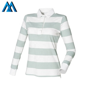 Delle <span class=keywords><strong>donne</strong></span> Della Banda di Rugby <span class=keywords><strong>Polo</strong></span> da Donna Camicia A <span class=keywords><strong>Maniche</strong></span> <span class=keywords><strong>Lunghe</strong></span> - Product Image 4