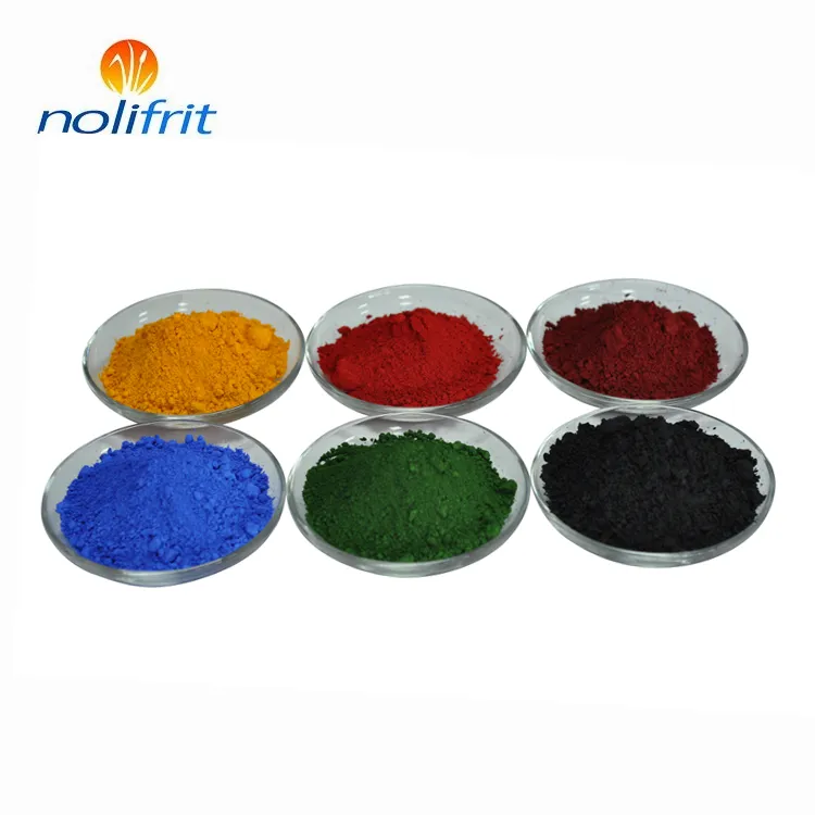 En yüksek kalite cam emaye pigment tozu metal Hunan