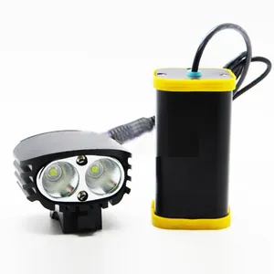 Faro per bicicletta a LED T6 faro anteriore a LED Super luminoso lampada frontale a LED per bici a 3 modalità