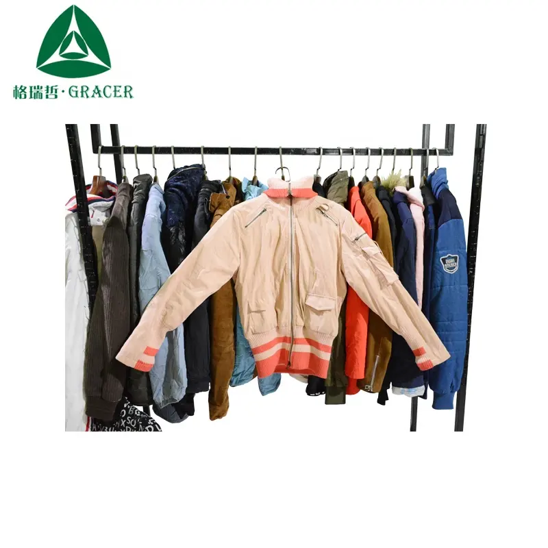 באיכות גבוהה מעורב מעיל בגדים משומשים בחבילות מחיר שני יד בגדים
