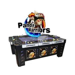 Kung Fu Panda Arcade beceri balıkçılık oyun makinesi balık avcısı balık vurma oyunu oyun tahtası