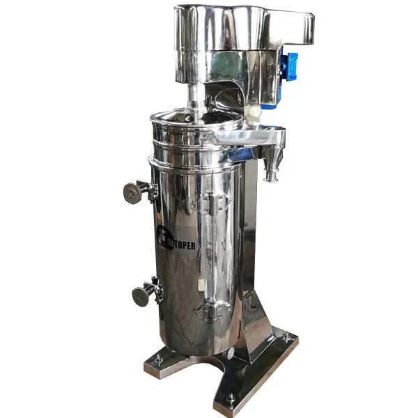 Séparateur de centrifugeuse de bol tubulaire d'huile d'olive de laboratoire