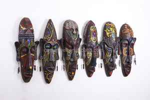 Máscaras Africanas Antiguas de Arte Tradicional Africano al por Mayor a Precio de Fábrica - Product Image 3