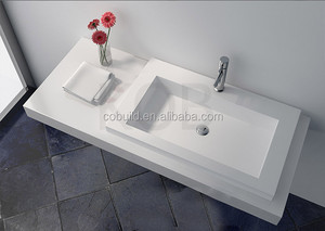 Ensemble <span class=keywords><strong>de</strong></span> salle <span class=keywords><strong>de</strong></span> bain <span class=keywords><strong>de</strong></span> luxe CK2026 en céramique sanitaire, lavabo <span class=keywords><strong>de</strong></span> <span class=keywords><strong>petite</strong></span> <span class=keywords><strong>taille</strong></span> en résine époxy - Product Image 4