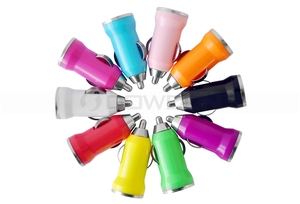 5 V/1A USB Car Charger สําหรับโทรศัพท์มือถือ Mini Bullet รถ <span class=keywords><strong>1000MA</strong></span> USB รถอะแดปเตอร์ชาร์จ - Product Image 2