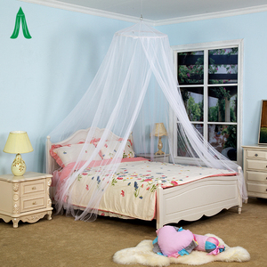 Thanh Lịch Trắng Giường Tán Vòng Dome Giường Tán Lưới Gấp Công Chúa Muỗi <span class=keywords><strong>Net</strong></span> Cho Người Lớn - Product Image 6