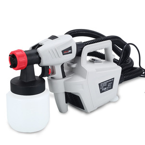 <span class=keywords><strong>Pistolet</strong></span> à <span class=keywords><strong>Peinture</strong></span> Électrique HVLP 800W <span class=keywords><strong>Haute</strong></span> <span class=keywords><strong>Pression</strong></span> à Main, Pulvérisateur Airless Portable <span class=keywords><strong>Haute</strong></span> Puissance 800ml pour <span class=keywords><strong>Peinture</strong></span> Latex - Product Image 1