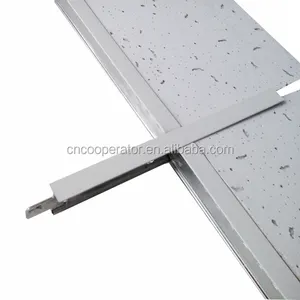 Ceiling t-bar, Flat T24 grid ceiling system,solid ceiling T grid